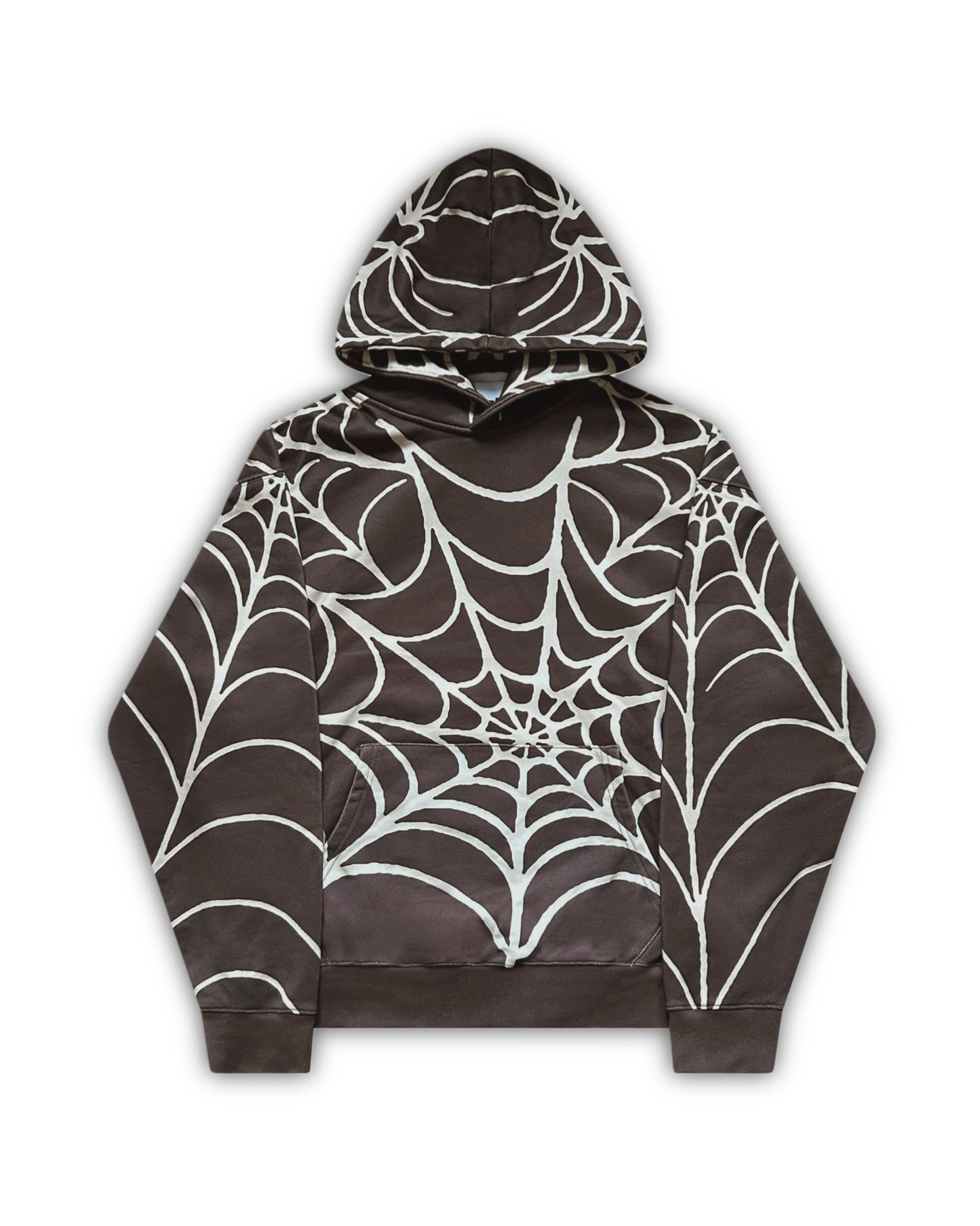 SPIDER HOODIE BROWN